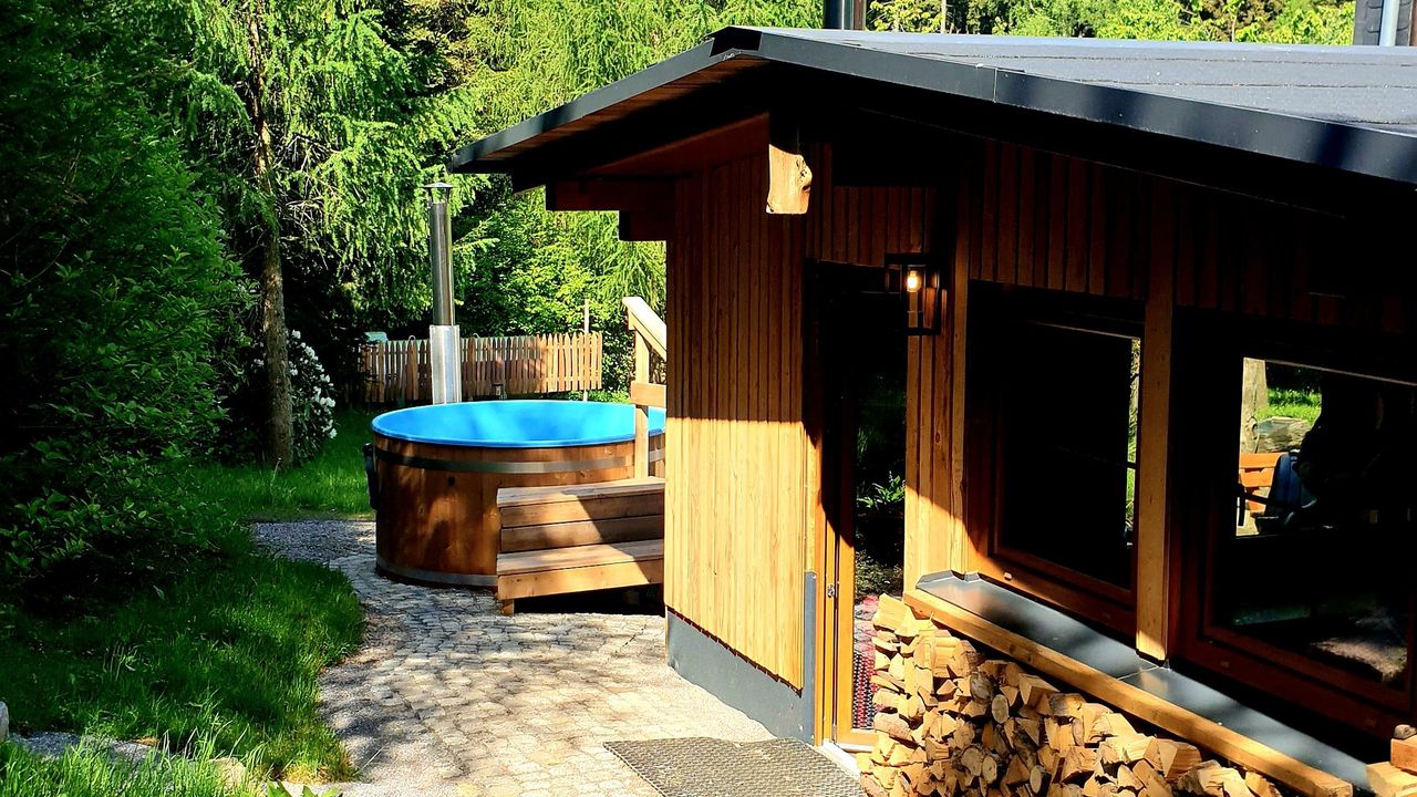 Außenansicht Wellnessbereich Außenansicht Wellnessbereich
